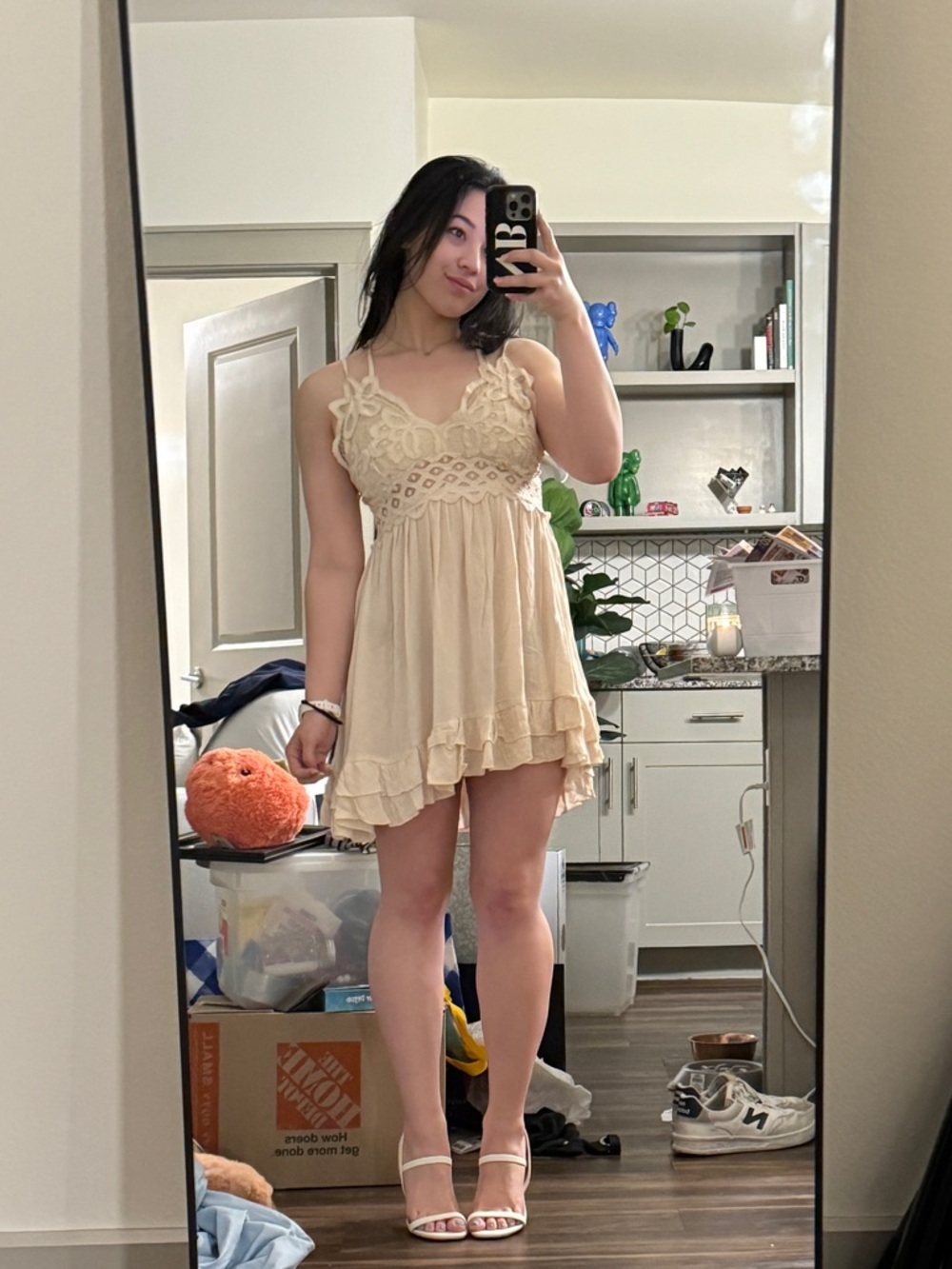 Ocean Drive Dress - Light Beige